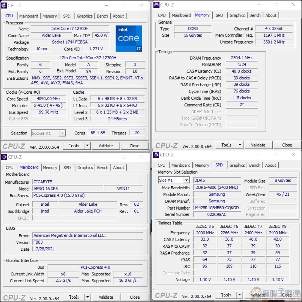 技嘉 AERO 16 XE5 炫光銀創作者筆電 - 34